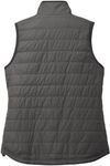 Am image of a Custom Carhartt Womens Gilliam Vest in Shadow Grey!
