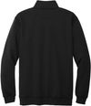Am image of a Custom Carhartt Midweight Quarter Zip Mock Neck Sweatshirt in Black!