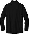 Am image of a Custom Carhartt Force Quarter Zip Long Sleeve TShirt in Black!