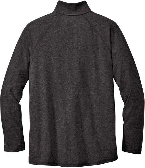 Am image of a Custom Carhartt Force Quarter Zip Long Sleeve TShirt in Carbon Heather!