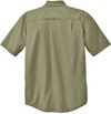 Am image of a Custom Carhartt Force Solid Short Sleeve Shirt in Burnt Olive!