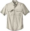 Am image of a Custom Carhartt Force Solid Short Sleeve Shirt in Steel!