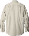 Am image of a Custom Carhartt Force Solid Long Sleeve Shirt in Steel!