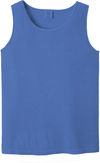 Am image of a Custom Comfort Colors Heavyweight Ring Spun Tank Top in Flo Blue!