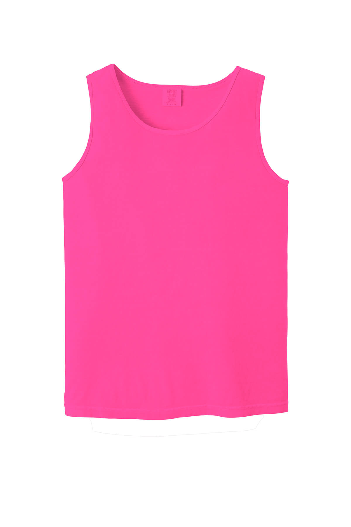 Comfort Colors Heavyweight Ring Spun Tank Top in Neon Pink