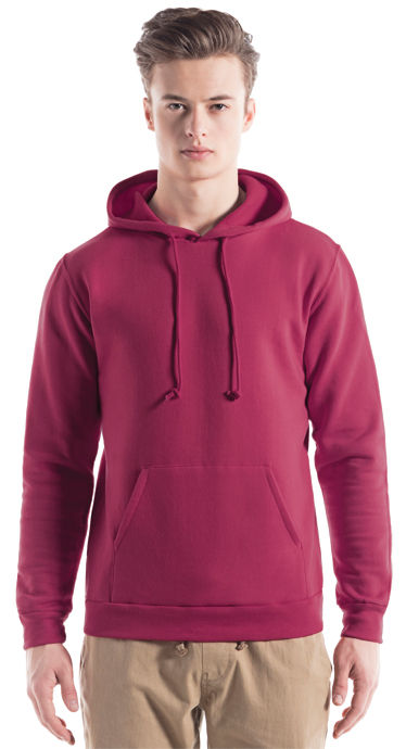 Jerico Hooded Sweatshirt in Maroon
