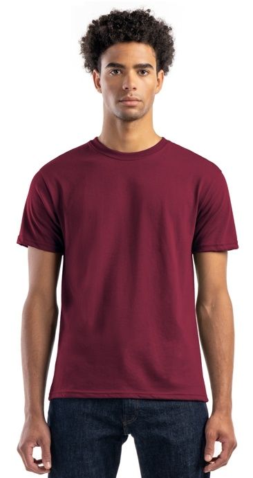 Jerico Fine Jersey TShirt in Maroon
