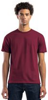 Am image of a Custom Jerico Fine Jersey TShirt in Maroon!