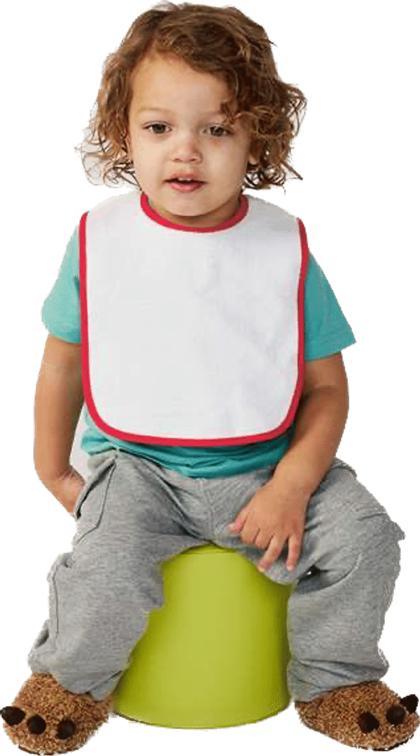 An image of a Custom Rabbit Skins Terry Snap Bib!