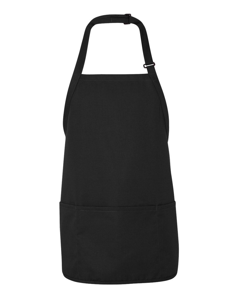 Chef Designs Short Premium Bib Apron in Black
