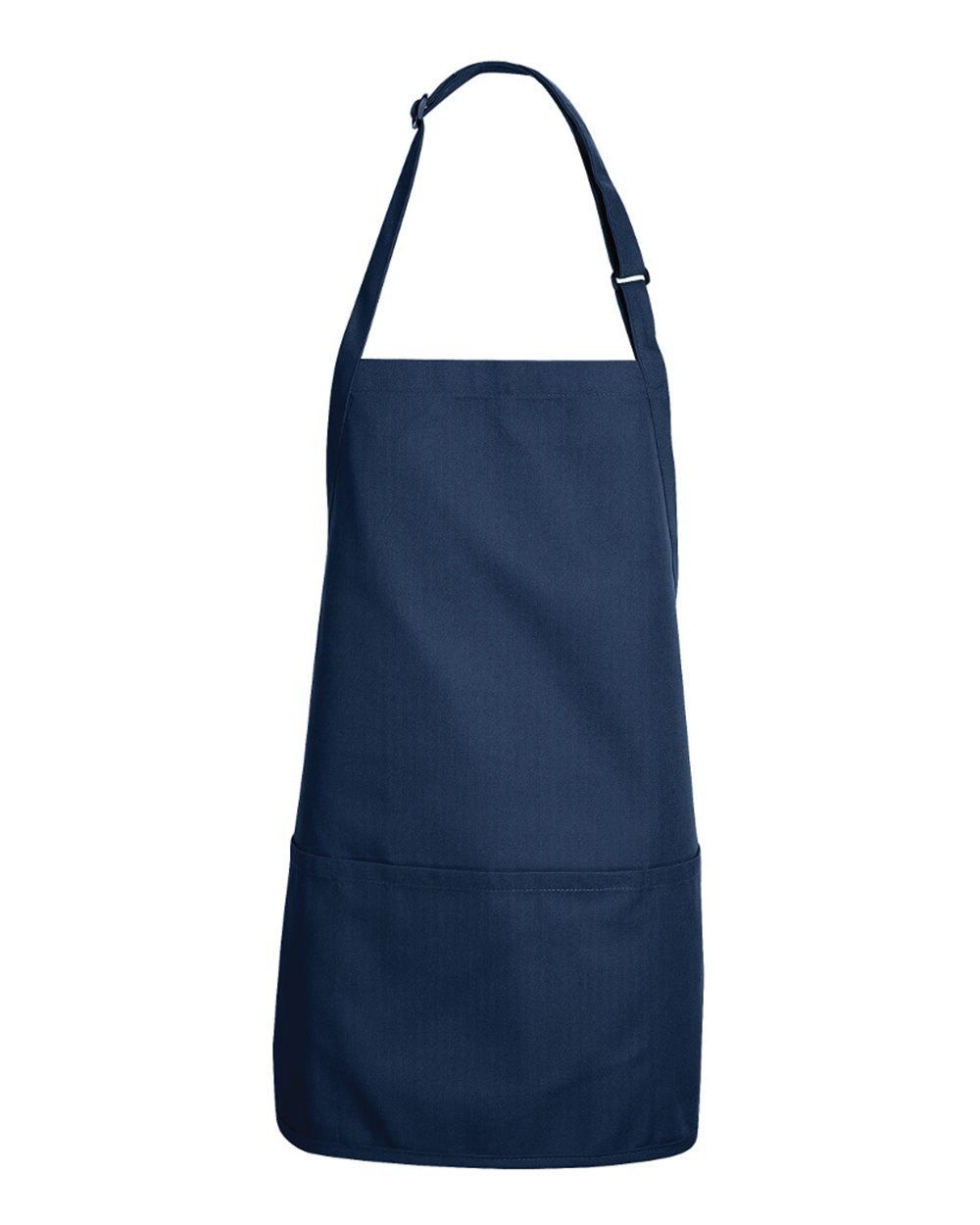 Chef Designs Short Premium Bib Apron in Navy