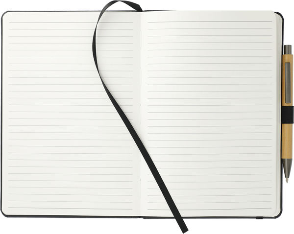 An image of a Custom 5.75 x 8.5 Pedova Pocket Bound JournalBook®!
