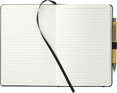 An image of a Custom 5.75 x 8.5 Pedova Pocket Bound JournalBook®!