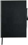 Am image of a Custom 7x10 Inch Executive Large Bound JournalBook in Black!