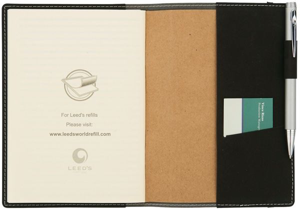 An image of a Custom 5.25 x 7.5 Inch Revello Refillable JournalBook!