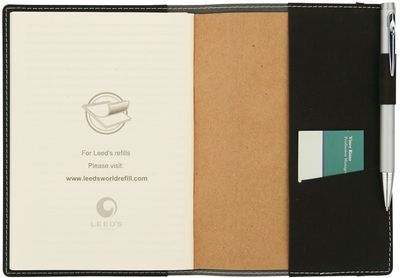 An image of a Custom 5.25 x 7.5 Inch Revello Refillable JournalBook!