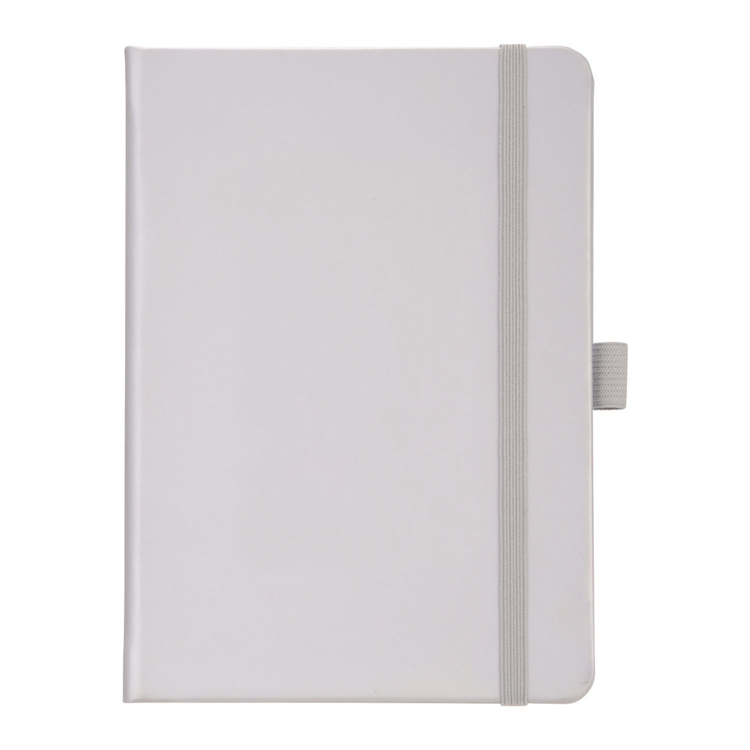 5x7 Inch Vienna Hard Bound JournalBook in Silver