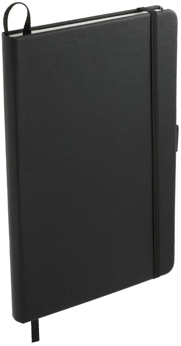 Am image of a Custom Mela Bound JournalBook in Black!