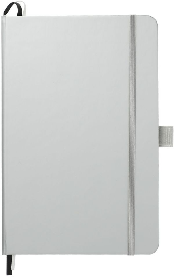 An image of a Custom FSC Mix Bound JournalBook in Silver!