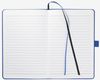 Am image of a Custom 5.5x8.5 Inch FSC Mix Bound JournalBook in Blue!