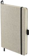 Am image of a Custom 5.5in x 8.5in Recycled Cotton Bound JournalBook® in Natural!