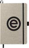 An image of a Custom 5.5in x 8.5in Recycled Cotton Bound JournalBook®!