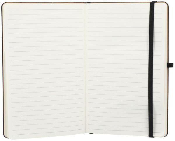 An image of a Custom 5.5in by 8.5in Kaya Recycled and Bamboo JournalBook!