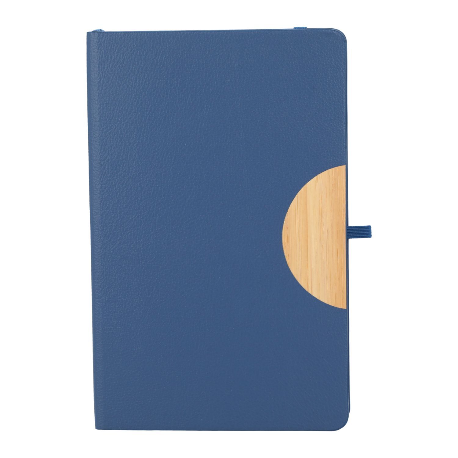 5.5in by 8.5in Kaya Recycled and Bamboo JournalBook in Navy