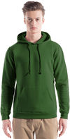 Am image of a Custom Jerico Hooded Sweatshirt in Forest!