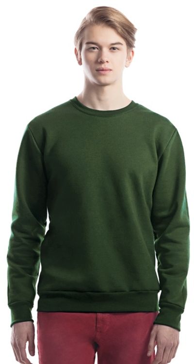 Am image of a Custom Jerico Crewneck Sweatshirt in Forest!