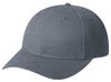 Am image of a Custom AJM Heavyweight Brushed Cotton Drill Cap in Charcoal!