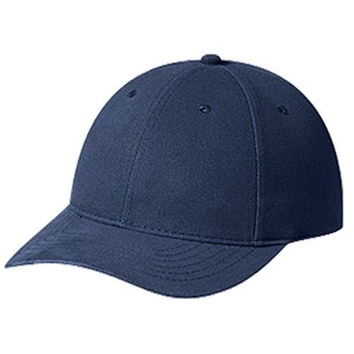 AJM Heavyweight Brushed Cotton Drill Cap in Midnight Blue