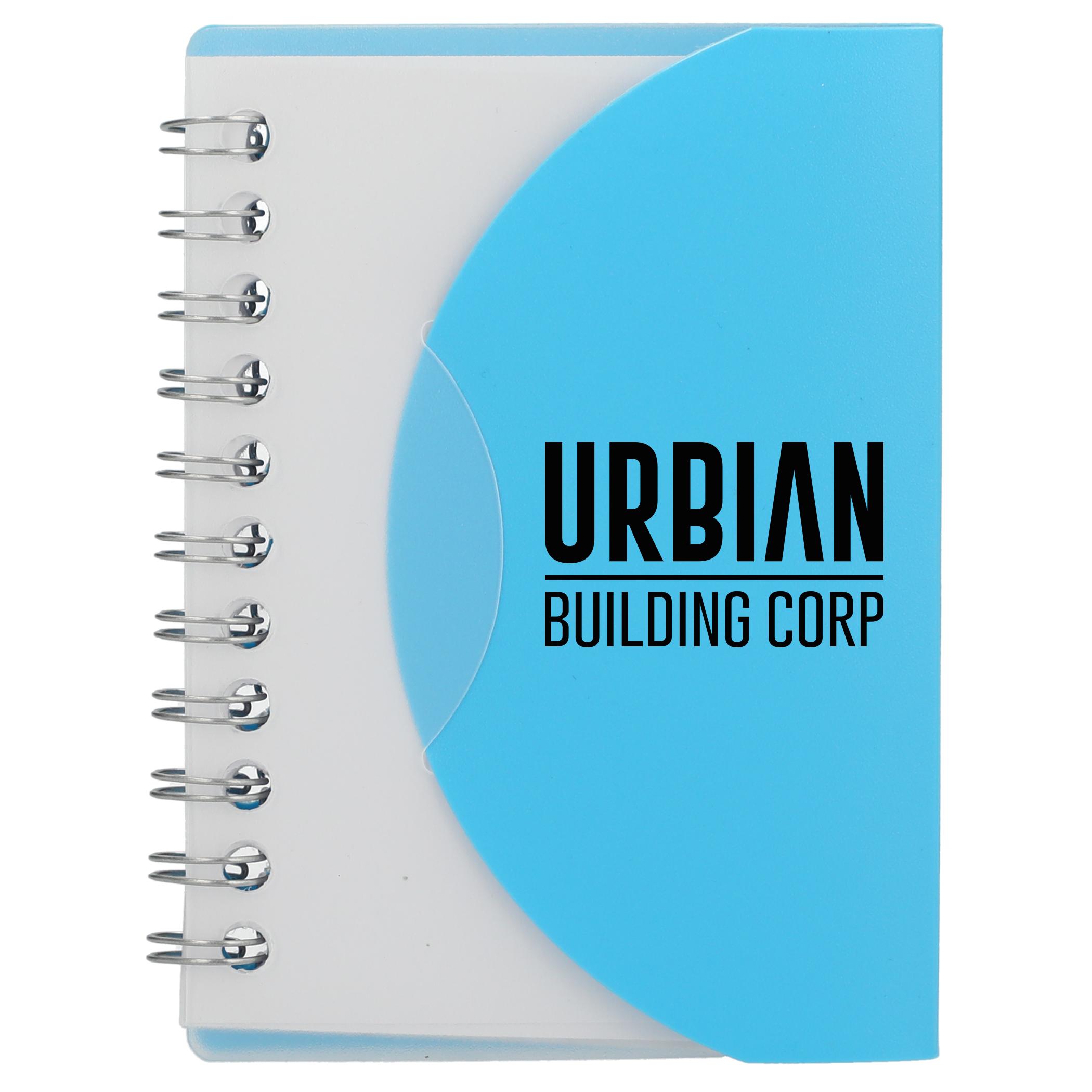 3.4 x 4.5 in FSC Recycled Post Spiral Notebook