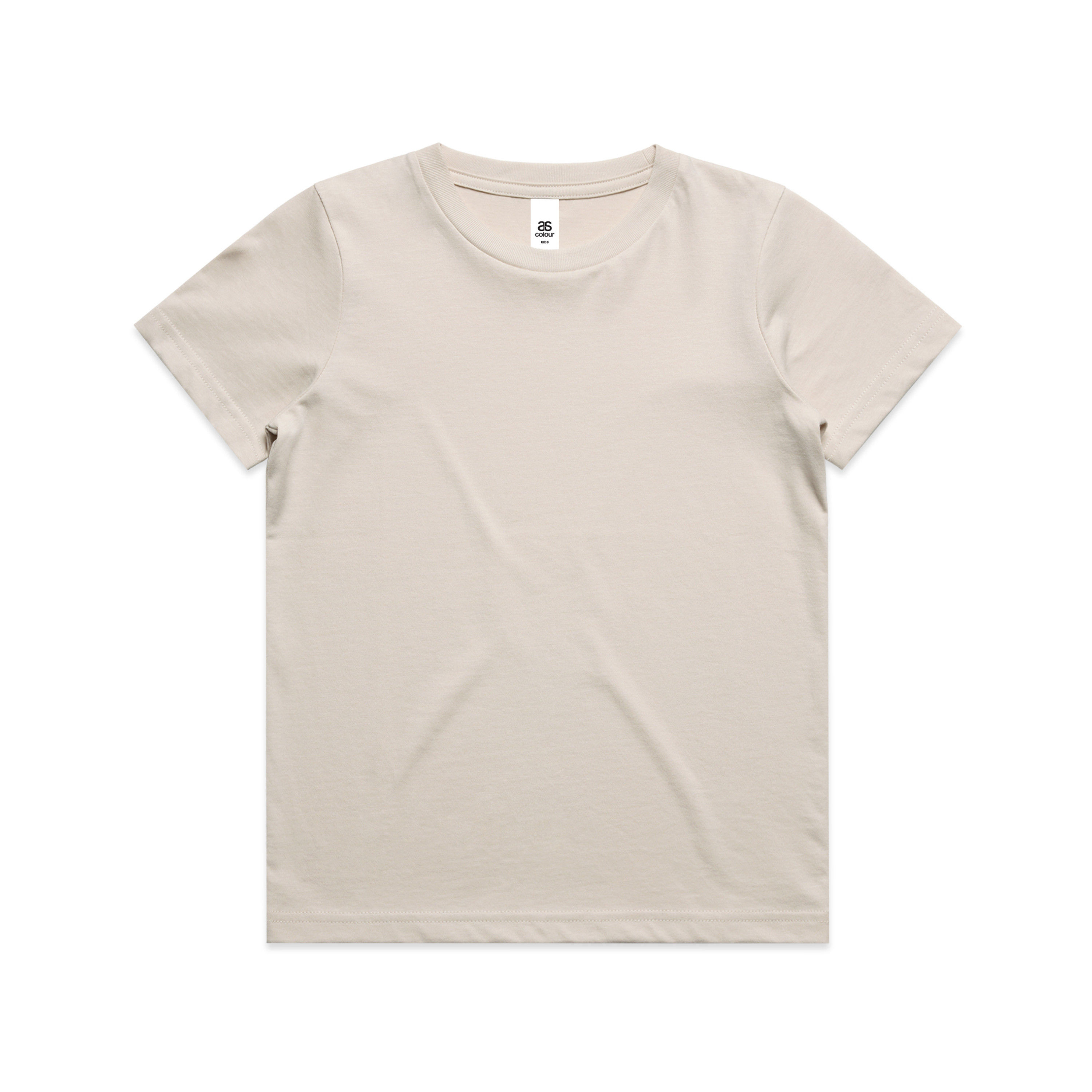 AS Colour Kids Tee in Bone