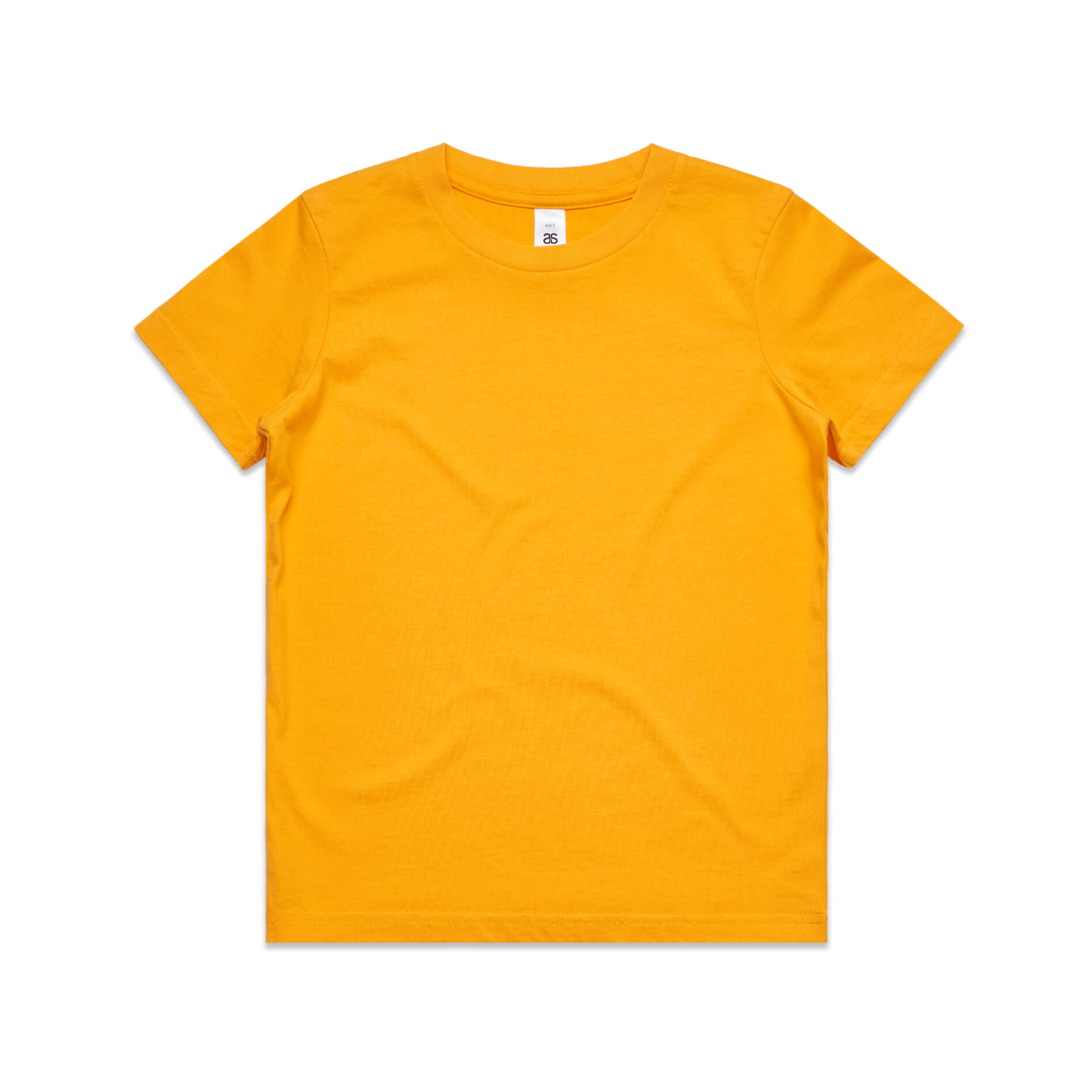 AS Colour Kids Tee in Gold