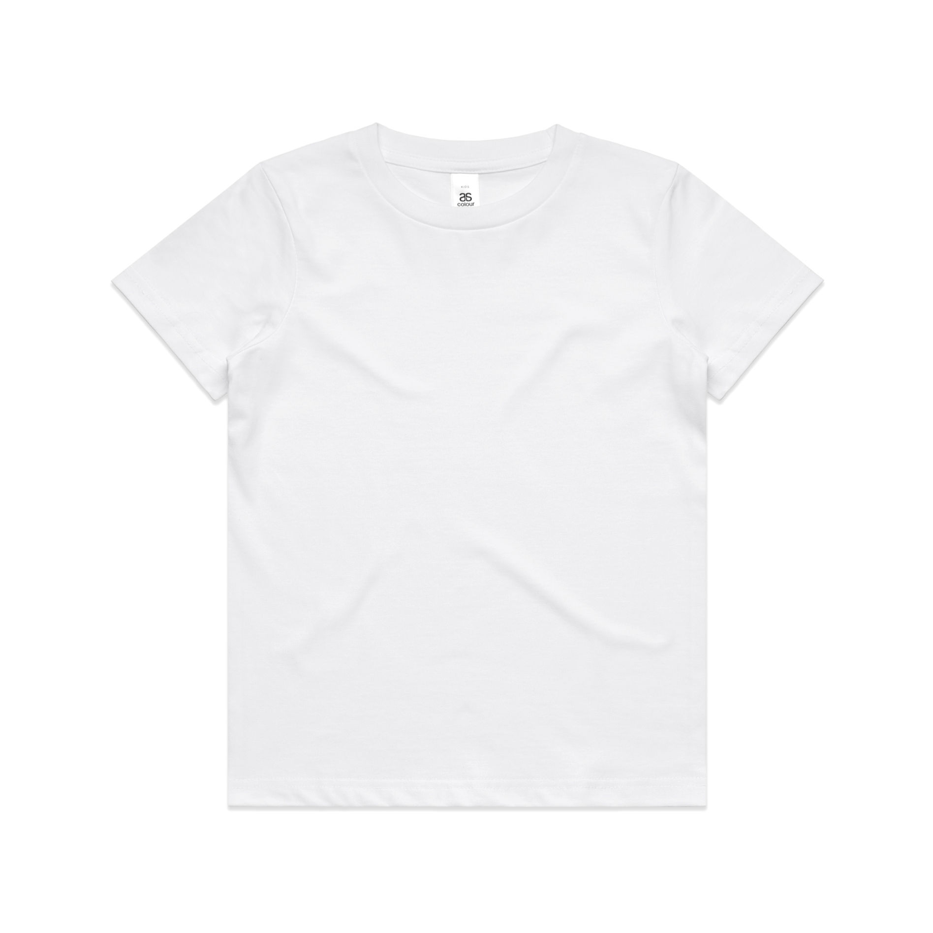 AS Colour Kids Tee in White