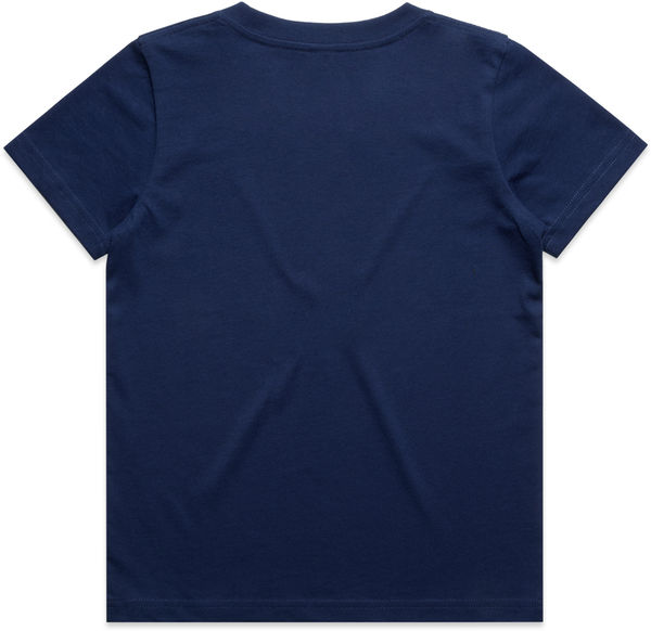 An image of a Custom AS Colour Youth Tee in Cobalt!