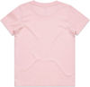 Am image of a Custom AS Colour Youth Tee in Pink!