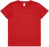 Am image of a Custom AS Colour Youth Tee in Red!