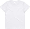 Am image of a Custom AS Colour Youth Tee in White!