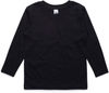 Am image of a Custom AS Colour Youth Longsleeve Tee in Black!