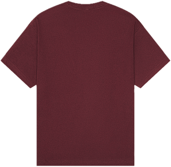 Am image of a Custom Bella and Canvas 6oz Heavyweight T Shirt in Maroon!