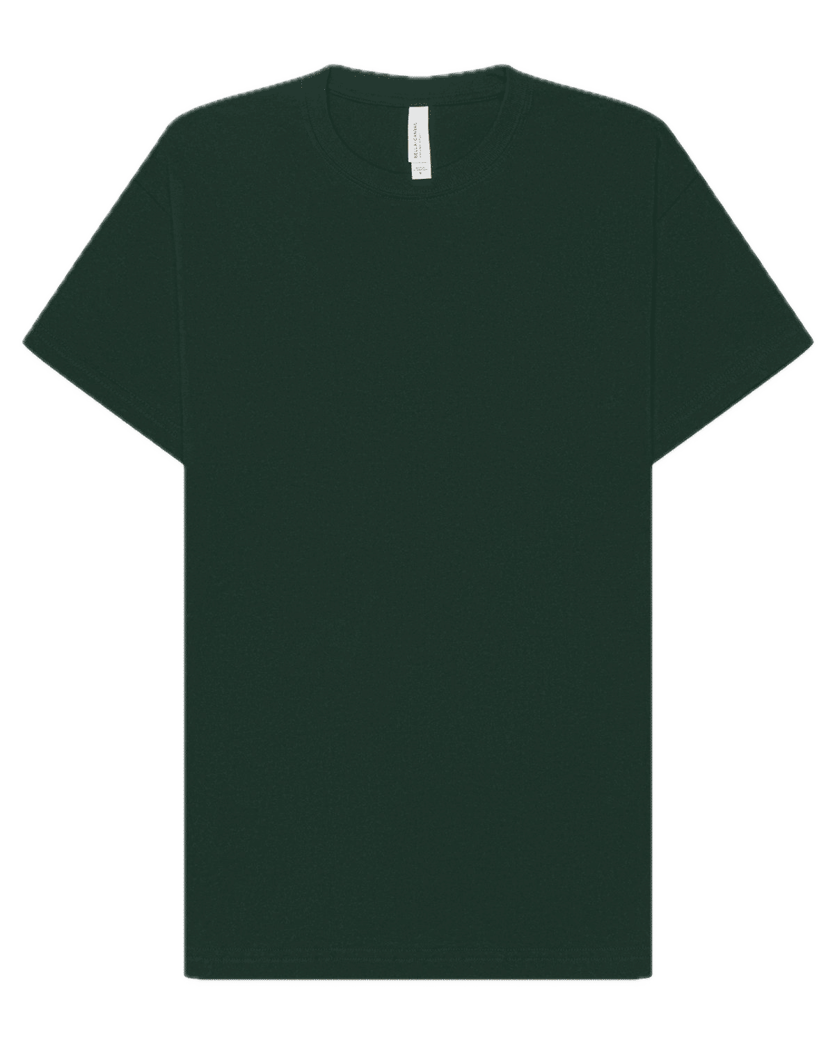 Bella and Canvas 6oz Heavyweight T Shirt in Forest