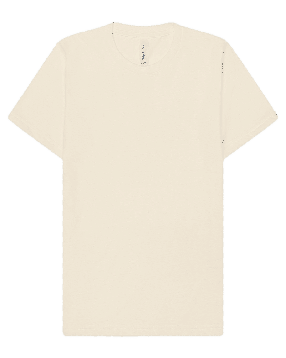 Bella and Canvas 6oz Heavyweight T Shirt in Natural