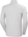 Am image of a Custom Helly Hansen Men's Quick Dry Half Zip in Grey Fog!