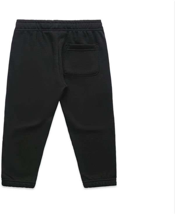 Am image of a Custom AS Colour Kids Surplus Track Pants in Black!