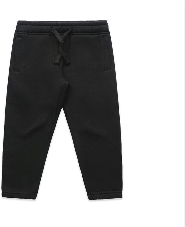 Am image of a Custom AS Colour Kids Surplus Track Pants in Black!