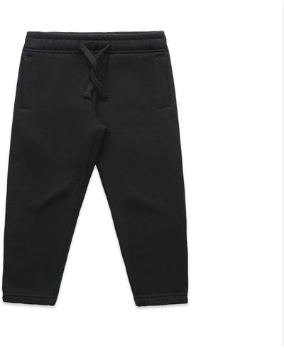 Am image of a Custom AS Colour Kids Surplus Track Pants in Black!