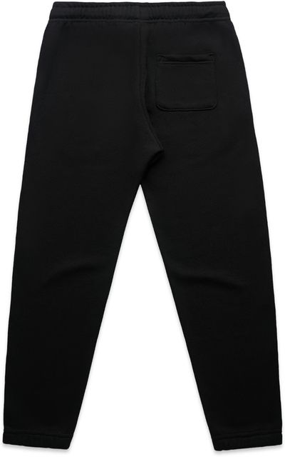 Am image of a Custom AS Colour Youth Surplus Track Pants in Black!