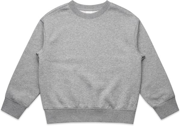 Am image of a Custom AS Colour Kids Relax Crew in Athletic Heather!
